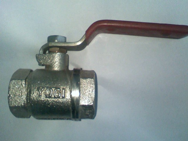 Medium Pressure zinc ball valve, Power : Manual