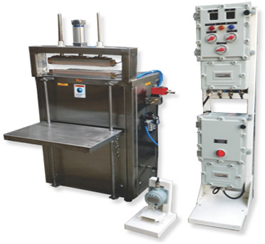 Sealing Machine With Flameproof Provision