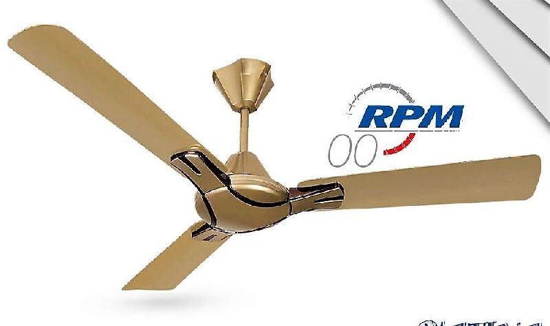 Buy Golden Rpm Ceiling Fan From Monsterr Tekniks Mumbai