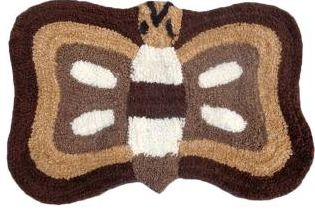 Butterfly Shaped Bath Mat