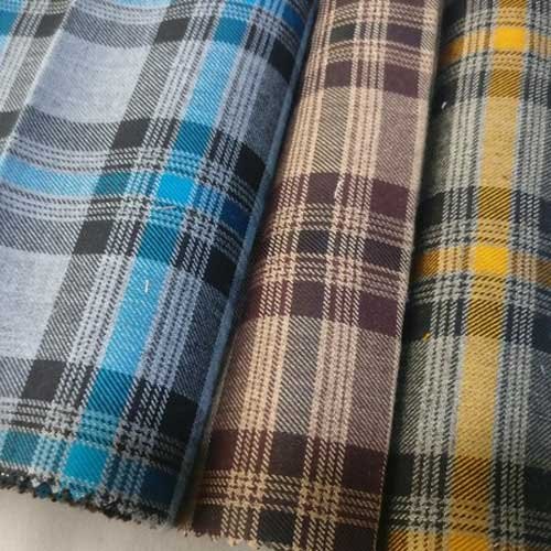 Cotton Check Fabric, Pattern : Checked