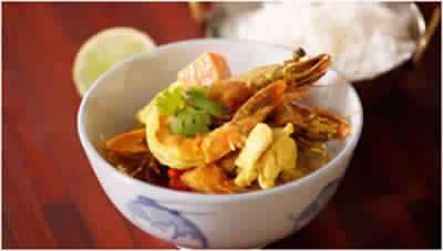 Fish and Prawn Masala