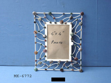 MKI Pewter Finish Photo Frame, for Home Decoration