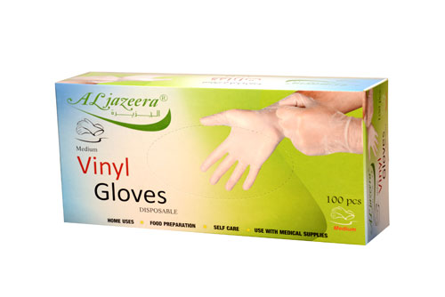 Vinyl Hand Gloves medium