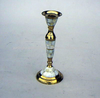  Metal Brass Candle Holder