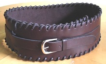 Cow Hide Belts, Width : 3 inches