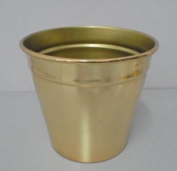 Brass Decorative Flower Pot