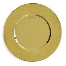 Gold Metal Charger Plate, Feature : Eco-Friendly, Stocked