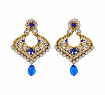 Jaipur Mart Meena Polki Earring, Gender : Women's