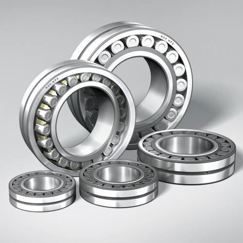 Round Stainless Steel Large Roller Bearings, Color : Silver