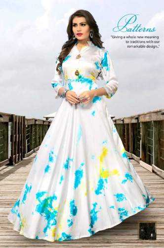 kurti gown design