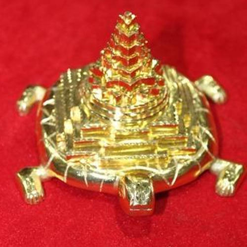 Polished Brass Tortoise Statue, Color : Golden