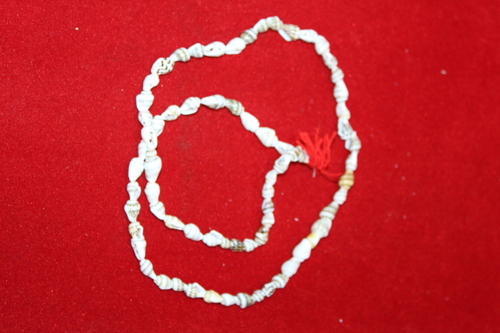 White Shankh Mala