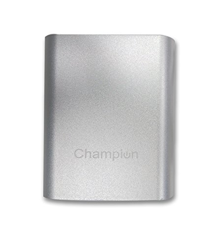 Champion Brand 4C 10400 mAh Li-Ion Silver Power Bank for Mobile