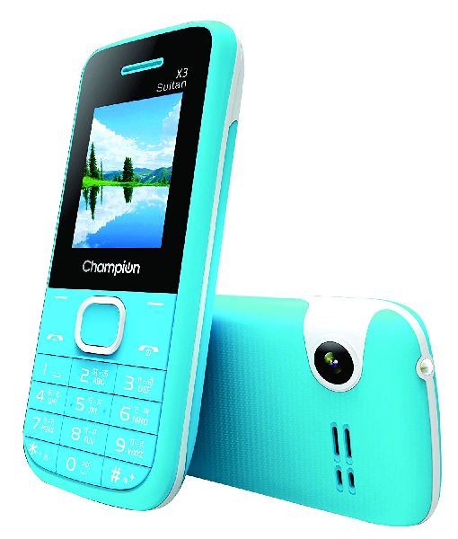 Champion X3 Sultan Dual Sim Feature Phone Phone Blue White