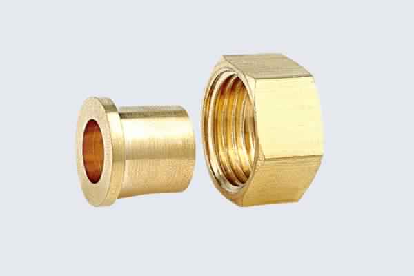 brass union nut