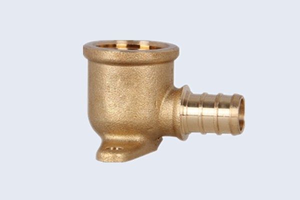 LEAD FREE BRASS WALLPLATE FITTING