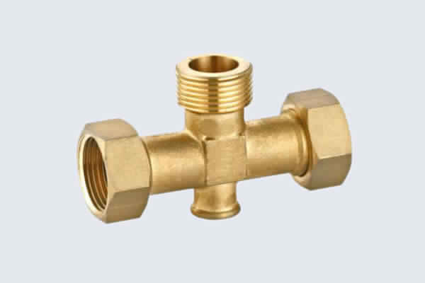 OEM BRASS FITTINGS STRAIGHT 4-WAY FITTING