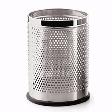 Stainless Steel Perforated Paper Bin, Feature : Eco-Friendly, Stocked
