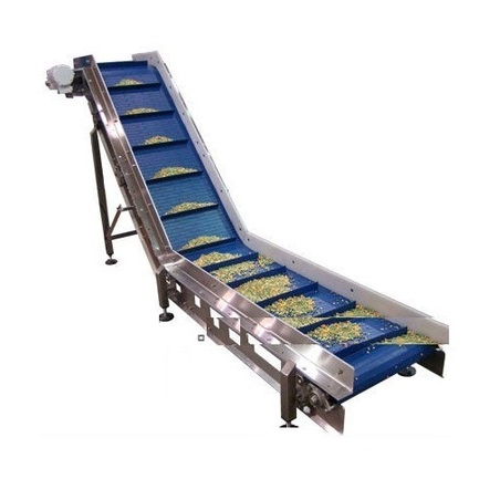 Metal Cleated Belt Conveyor, for Industrial