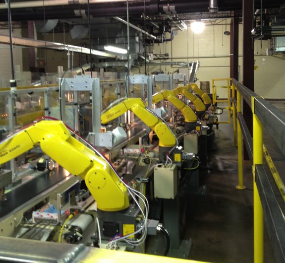 Robotics Assembly Line Automation