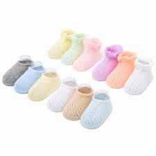 Plain Baby Cotton Socks, Size : 3months, 6months