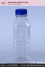 Plastic bottle 200 ml for water & multipurpose