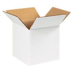 White Corrugated Box