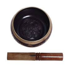 Bowl With Stick, for Sound Healing, Meditation, Yoga, Style : Religious