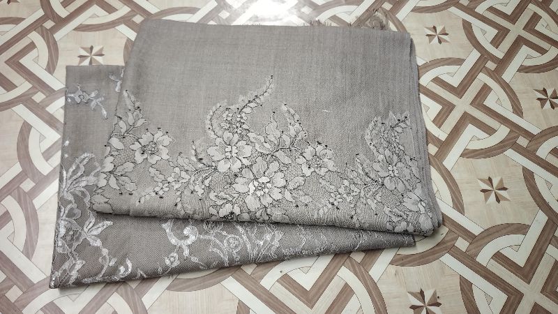 fine wool imported lace stole
