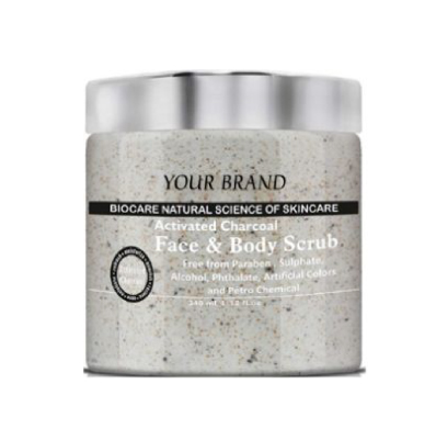 CHARCOAL FACE AND BODY SCRUB