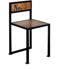 Metal Dining Chair, for Industrial Furniture