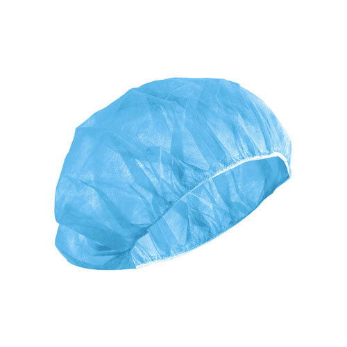 Plain Non-Woven disposable bouffant cap, Feature : Comfortable, Easily Washable, Impeccable Finish