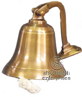 Brass ship bell