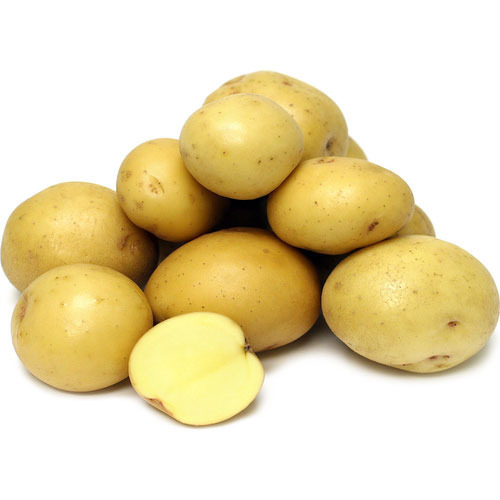 Organic Pukhraj Potato, Color : Brown