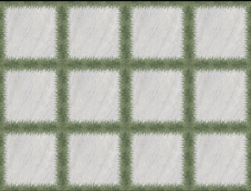 Grass series digital parking tiles, Size : 30x30cm