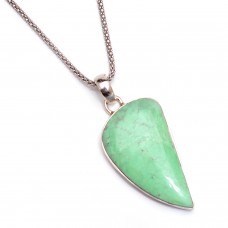Gemstone Pendant, Color : GREEN