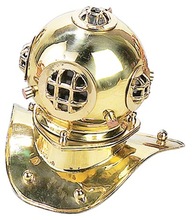 Metal Brass Antique Helmet, Size : SMALL