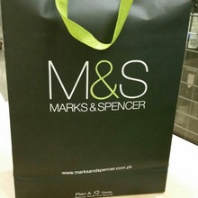 Custom machine made kraft paper bag, Feature : Recyclable