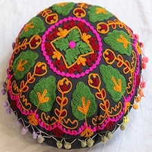 Handmade Embroidered Suzani Cushion Cover