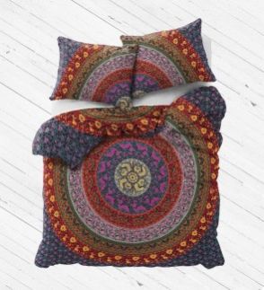 Magical Night Urban Duvet Covet Set With Matching Pillows