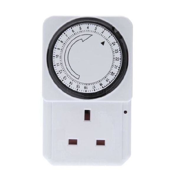 Adapter With Timer, Color : White