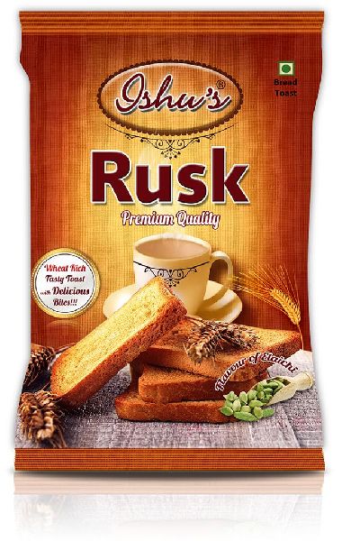 Hard Suji Rusk, for Breakfast Use, Taste : Sweet