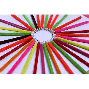 Colorful Velvet Pencil, Thickness : 10-12mm, 12-14mm etc