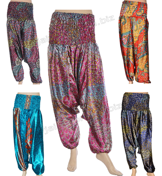 Womens Printed Rayon Harems Pants