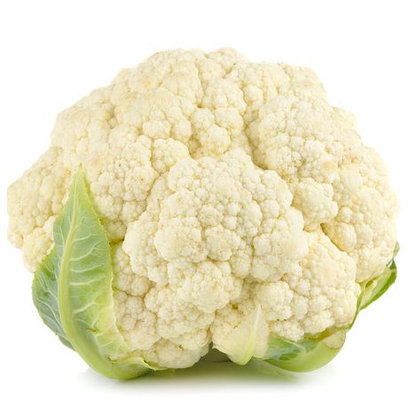 fresh organic cauliflower