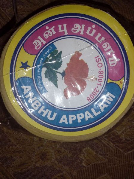 Anbu 1kg Appalam, Certification : FSSAI