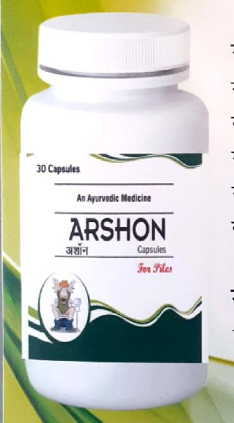 Arshon Piles Care Capsule, for Good Quality, Capsule Type : Ayurvedic