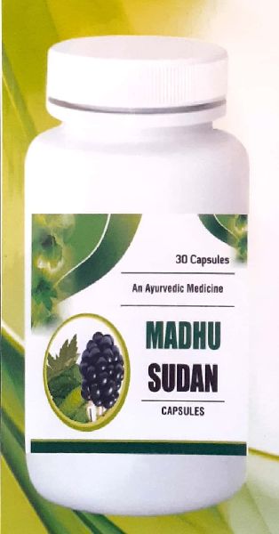 Madhu Sudan Diabetic Care Capsule, for Good Quality, Capsule Type : Ayurvedic