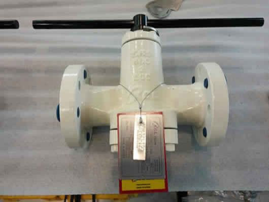 METAL TYPE LUBRICATED PLUG VALVES